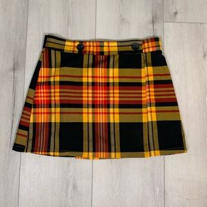 PLAID SKIRT